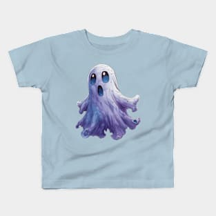 Purple Ghost Kids T-Shirt